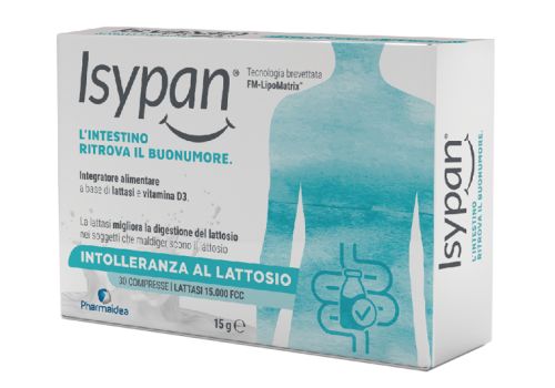 Isypan intolleranza lattosio 30 compresse