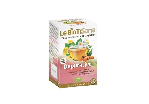 Le Bio Tisane Depurativa tisana funzionale di alta qualità 20 bustine