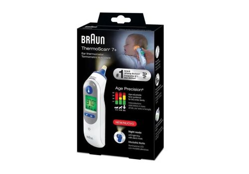 Braun thermoscan 7+ termometro auricolare 1 pezzo