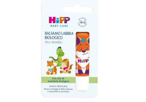 Hipp Baby Care balsamo labbra biologico per pelle sensibile 4,8 grammi