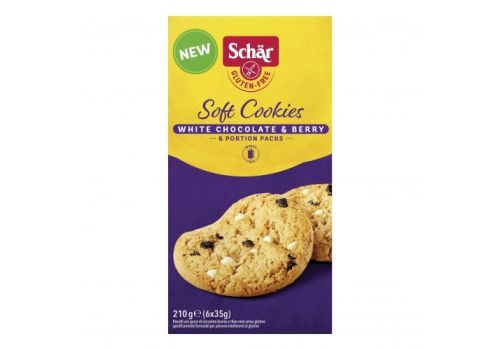 Schar senza glutine Soft Cookie white choco 210 grammi