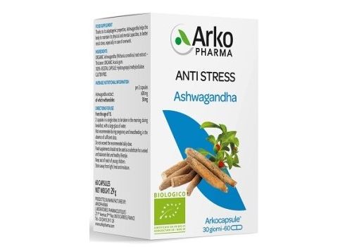 Arkocps Ashwagandha integratore anti stress 60 capsule