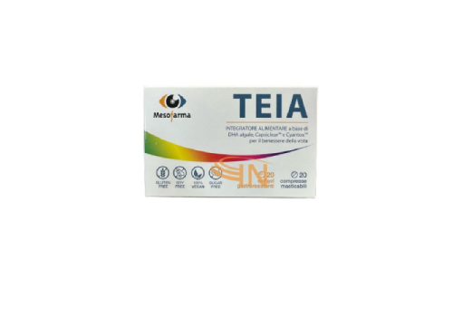 Teia integratore per il benessere della vista 20 softgel + 20 compresse masticabili