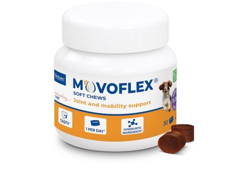 Movoflex mangime complementare per il benessere articolare di cani medi 30 compresse masticabili