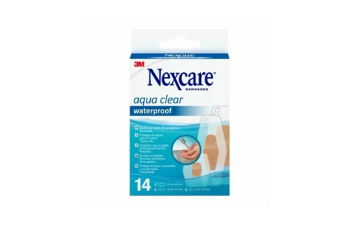 Nexcare Aqua Clear cerotto idrorepellente 14 pezzi