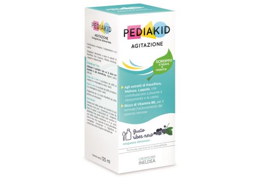 Pediakid Agitazione integratore per il rilassamento e la calma sciroppo 125ml