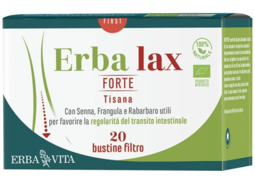 Erbalax Forte tisana bio per la regolarità 0intestinale 40 grammi