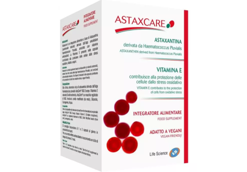 Astaxcare integratore ad azione antiossidante 30 capsule