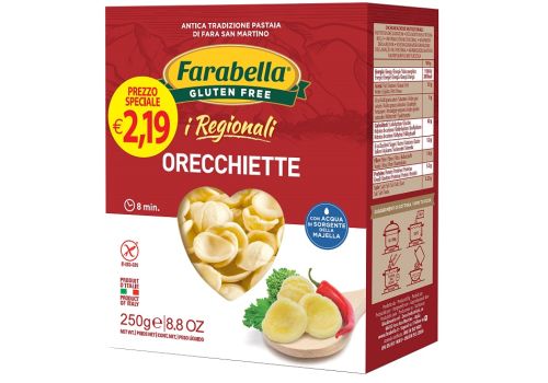 Farabella I Regionali orecchiette fresche senza glutine 250 grammi