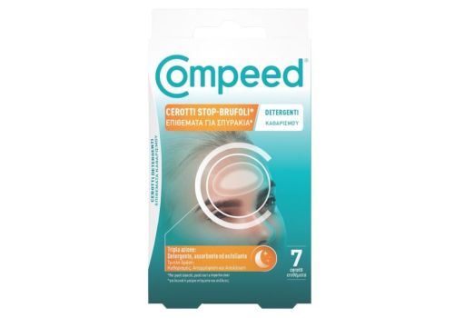 Compeed cerotti stop-brufoli detergenti 7 pezzi