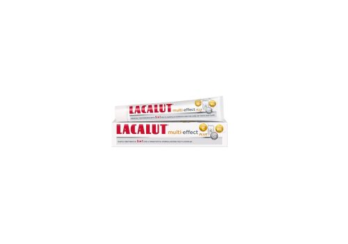 Lacalut multi effect plus 5 in 1 dentifricio 75ml