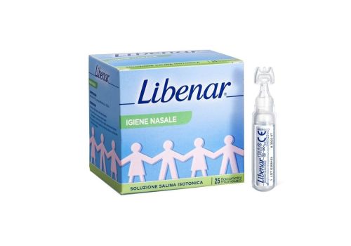 Libenar igiene nasale soluzione salina isotonica 25 fiale da 5ml