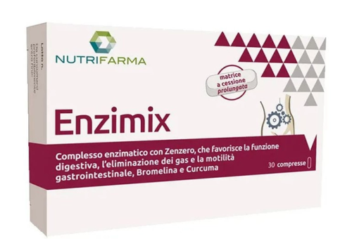 Enzimix integratore per la digestione 30 compresse