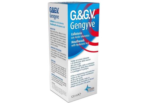 G. & G.V. Gengyve collutorio con Acido Ialuronico 120ml