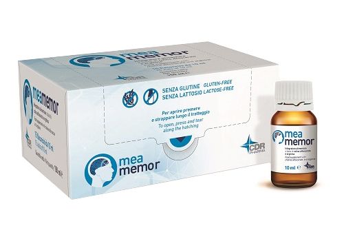 Meamemor integratore per la memoria 15 flaconcini 10ml