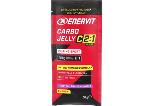 Enervit Carbo Jelly C2:1PRO gelatina energetica 50 grammi