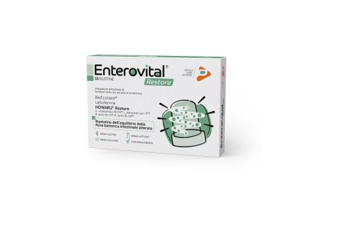 Enterovital Restore integratore di fermenti lattici 10 bustine