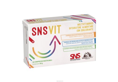 Sns Vit integratore di vitamine 30 compresse masticabili