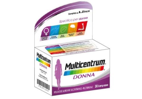 multicentrum Donna integratore multivitaminico multiminerale 30 compresse