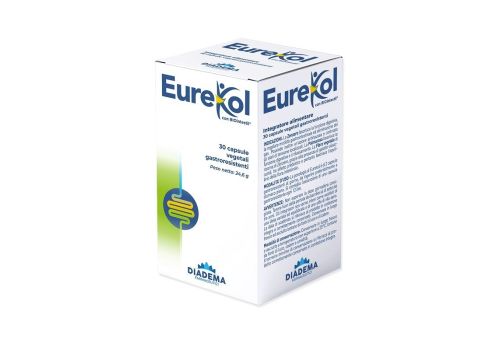 Eurekol integratore per il sistema digerente 30 capsule gastroresistenti