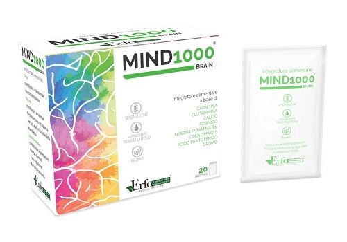 Mind 1000 Brain integratore per il sistema nervoso 20 bustine