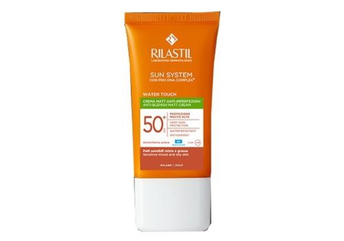 Rilastil Sun System Water Touch spf 50+ fluido idratante 50ml