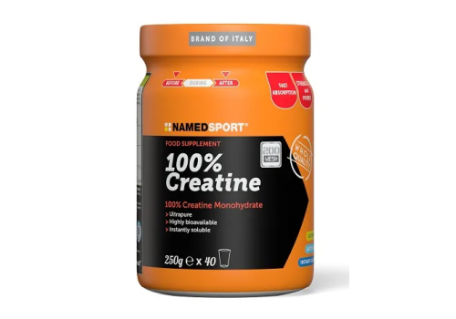 100% Creatine polvere orale 250 grammi