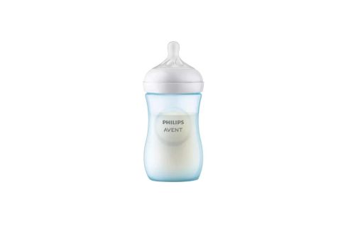 Avent Natural Response 1m+ biberon flusso 3 colore blu 260ml