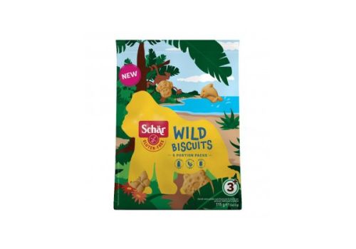 Schar senza glutine wild biscuits 115 grammi