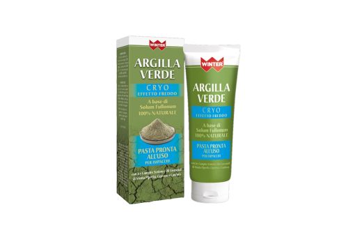 Winter argilla verde cryo effetto freddo pasta pronta all'uso per impacchi 250ml