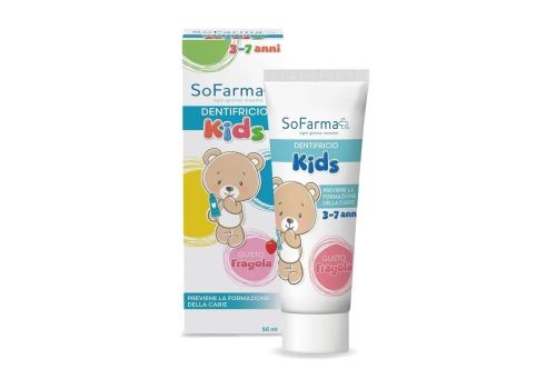 Sofarma+ dentifricio kids 3-7 anni 50ml