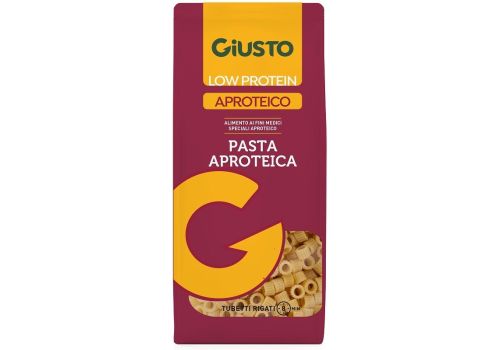 Giusto aproteico tubetto rigato 250 grammi