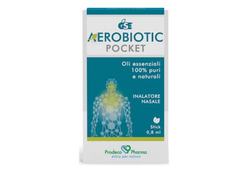 Gse Aerobiotic Pocket inalatore nasale agli oli essenziali 0,8ml