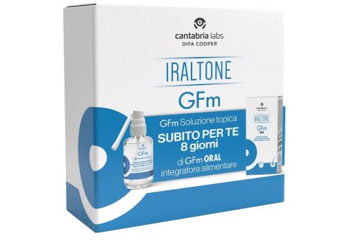 Iraltone GFm soluzione capelli 50ml + 8 compresse