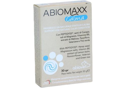 Abiomaxx Calma mangime complementare per cani e gatti 30 compresse