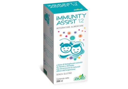 Immunity Assist 12 integratore per il sistema immunitario soluzione orale 200ml