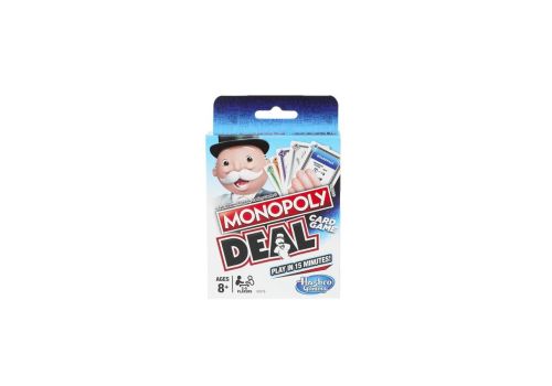 Hasbro monopoly deal gioco per bambini da 8 anni