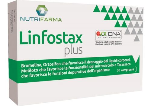 Linfostax Plus integratore per il drenaggio e la microcircolazione 30 compresse