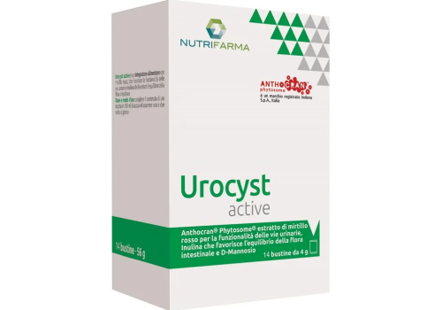 Urocyst active integratore per il benessere delle vie urinarie 14 bustine