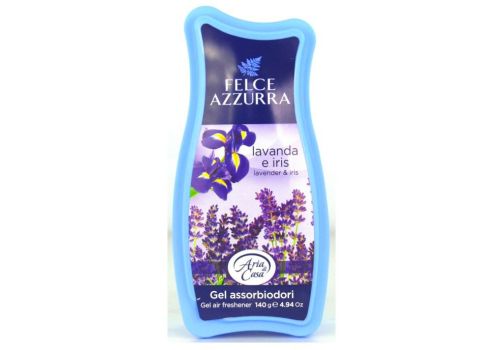 Azzurra Aria di Casa Gel profumante assorbiodori Iris e Lavanda 140 grammi