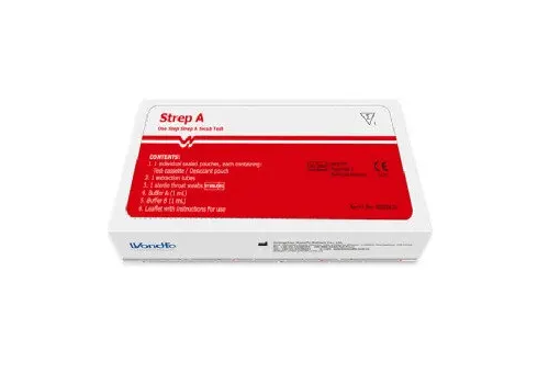 One Step Strep A Swab test per rilevazione streptococco 1 test