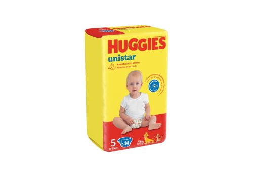 Huggies Unistar Base panolini taglia 5 14 pezzi