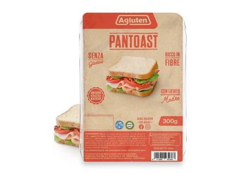 Agluten pantoast senza glutine 300 grammi