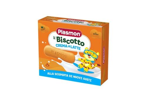 Plasmon il Biscotto Crema di Latte 8 pezzi 320 grammi