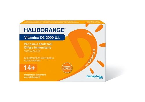 Haliborange Vitamina D3 2000 U.I. 30 compresse