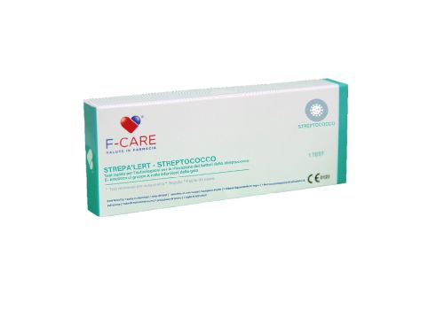 F-care test strep alert streptocco 1 test