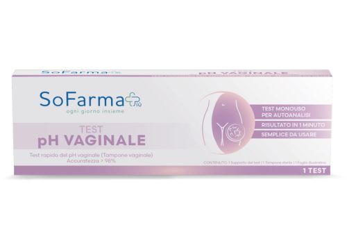 Sofarma+ test ph vaginale 1 pezzo 