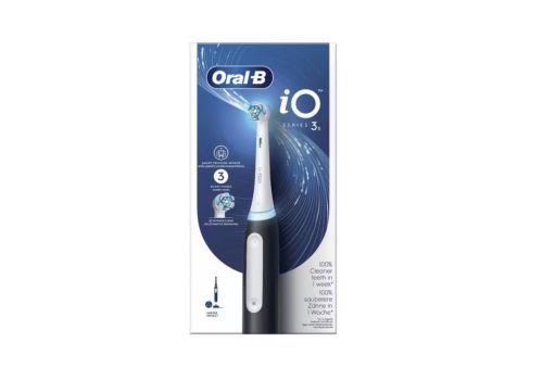 Oral-B io 3 black spazzolino elettrico 1 pezzo