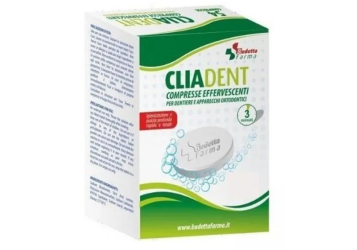 Cliadent pulizia protesi 56 compresse effervescenti