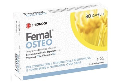 Femal Osteo integratore per le ossa 30 capsule